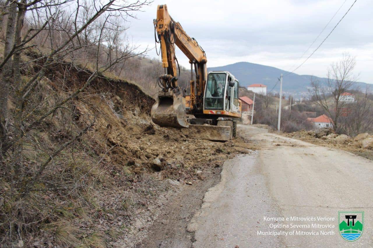 Nisin punimet për rregullimin dhe zgjerimin e rrugës drejt Zveçanit