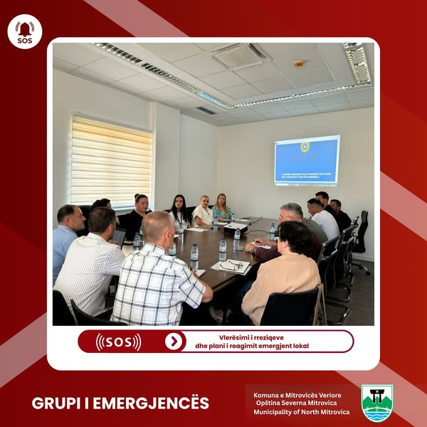 Sastanak Radne Grupe za Izradu Procene Rizika Održan u Opštini Severna Mitrovica