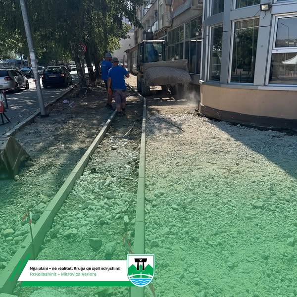 Severna Mitrovica ulaže u bolju infrastrukturu: Radovi na Kolašinskoj ulici u punom jeku
