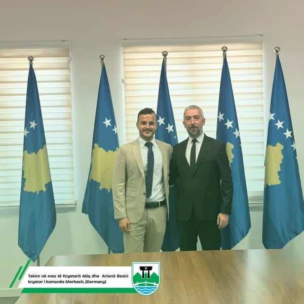 Forcim i lidhjeve ndërkomunale: Takim me kryetarin e Morbach, Arianit Besiri
