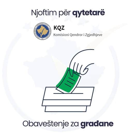 Informacion për Votimin përmes Postës – Zgjedhjet Lokale 12 Tetor 2025